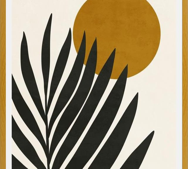 Cuadro LEAF AND SUN - 02