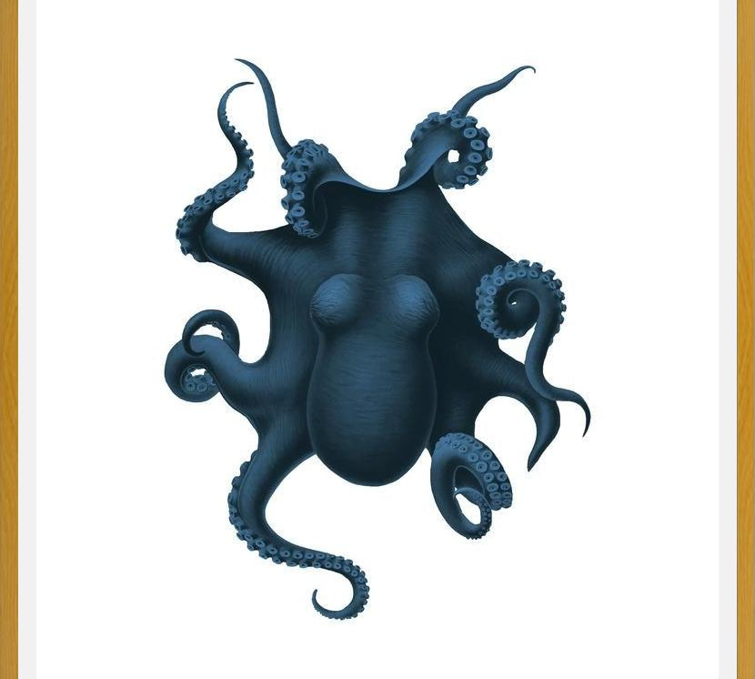 Cuadro Blue Sea Life II