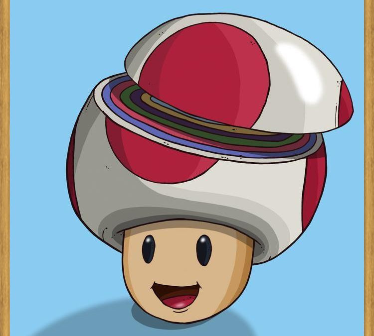 Cuadro Toad Super Mario