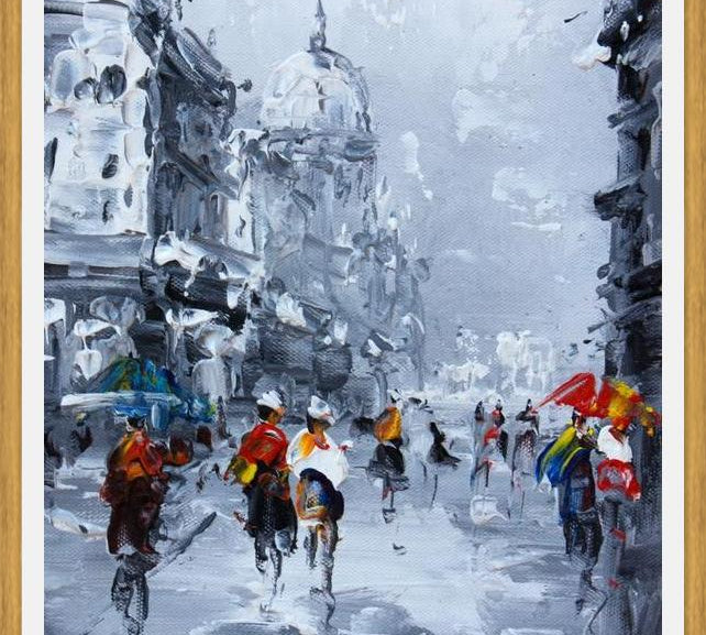 Cuadro rainy day