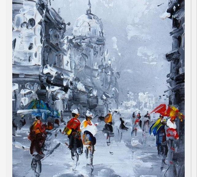 Cuadro rainy day