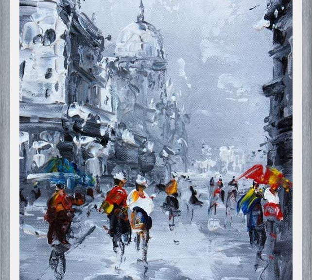 Cuadro rainy day