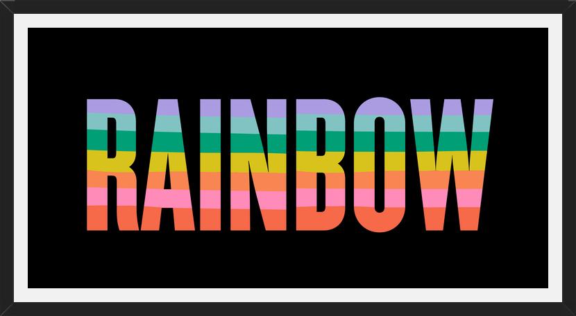 Cuadro Rainbow