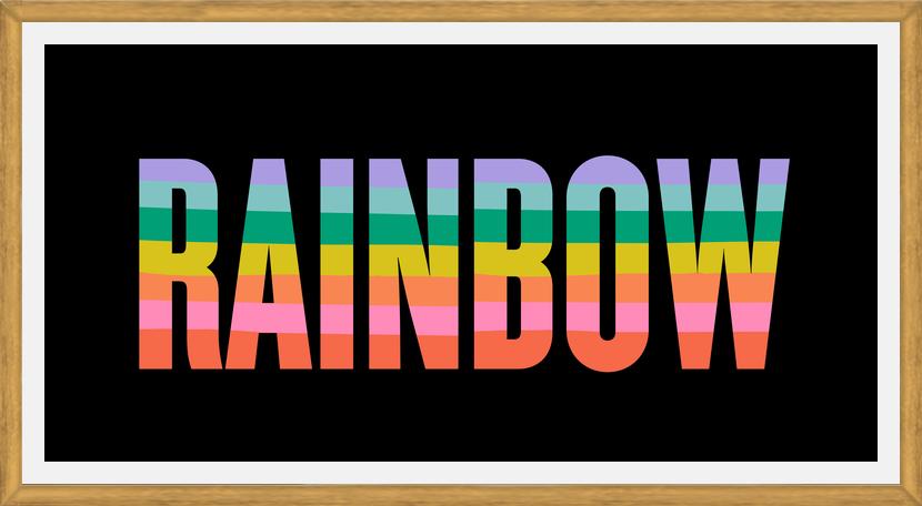 Cuadro Rainbow