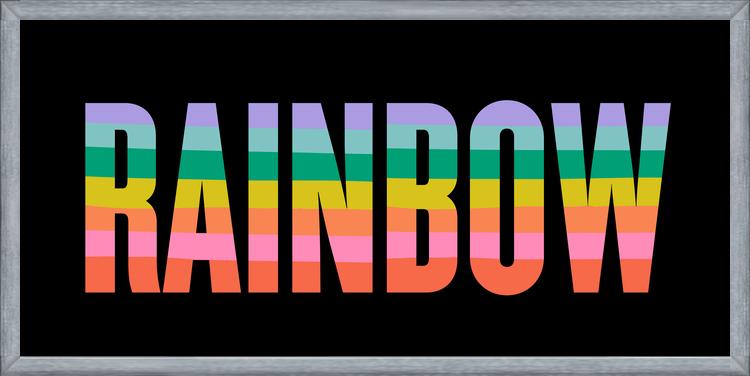 Cuadro Rainbow
