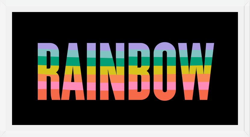 Cuadro Rainbow