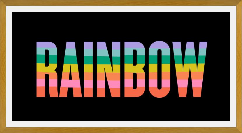 Cuadro Rainbow