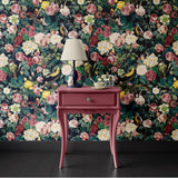 Papel Mural Pattern Floral and Bird IV