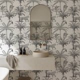 Papel Mural Black & White Jungle