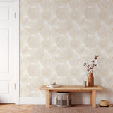 Papel Mural Golden Leaves