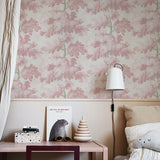 Papel Mural Hazel Rosa