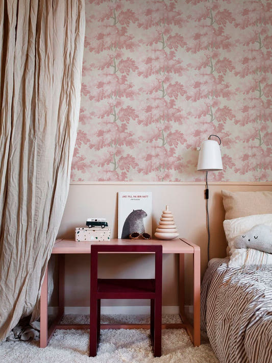 Papel Mural Hazel Rosado