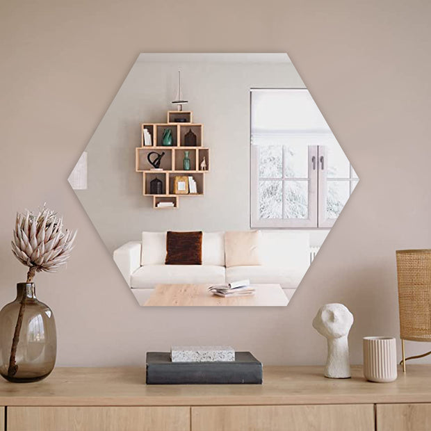 Espejo Hexagonal Belga 70 cm.