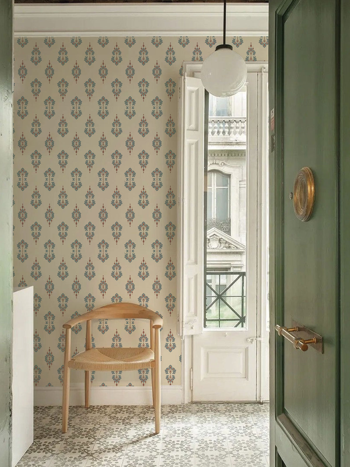 Papel Mural Ikat Outpoint