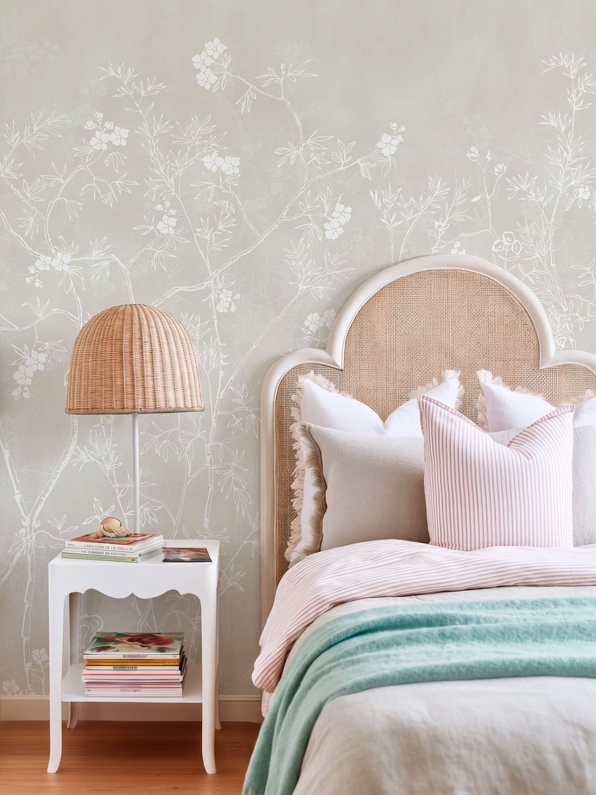 Papel Mural Jardines Beige