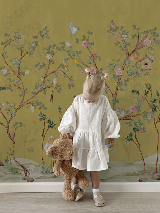 Papel Mural Julia Yellow