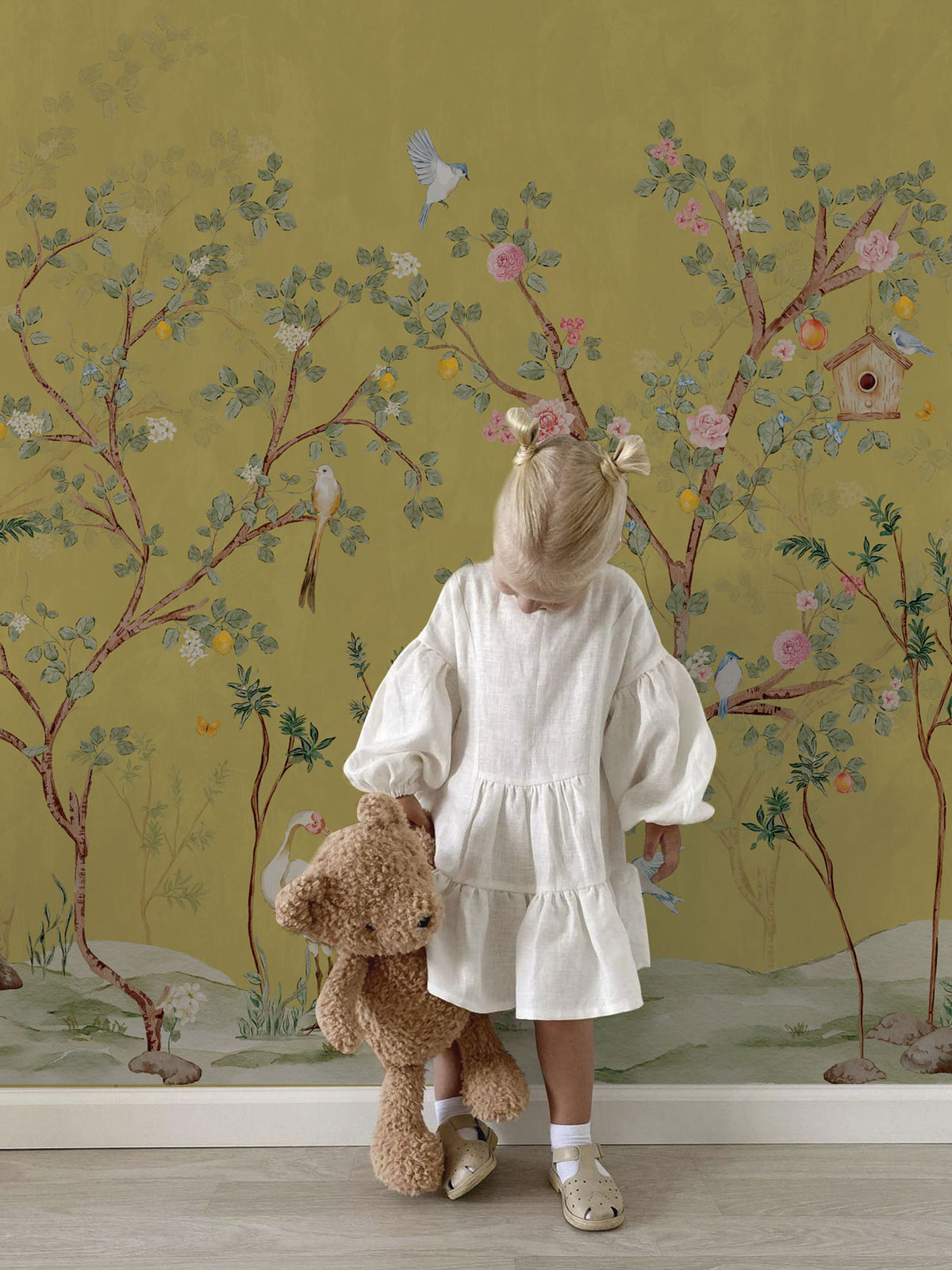 Papel Mural Julia Yellow