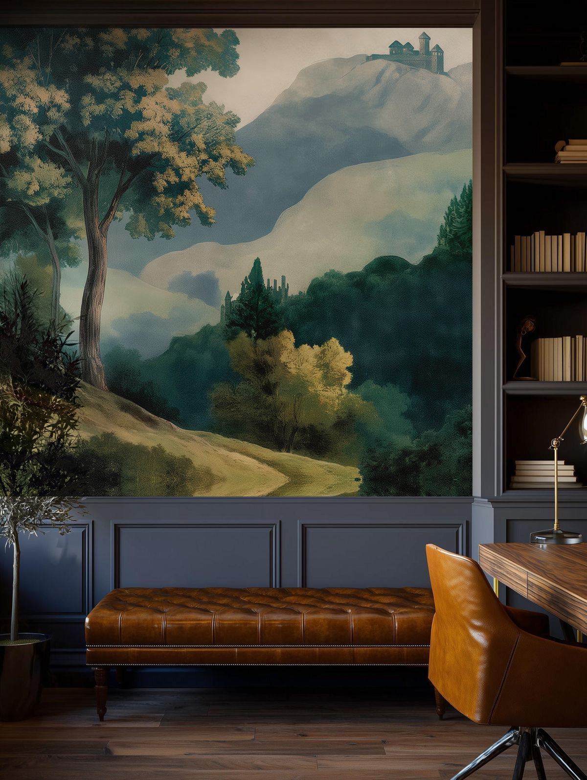 Papel Mural Misty Forest