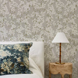 Papel Mural Neutral Apple Flowers
