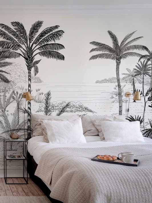 Papel Mural Palmeras