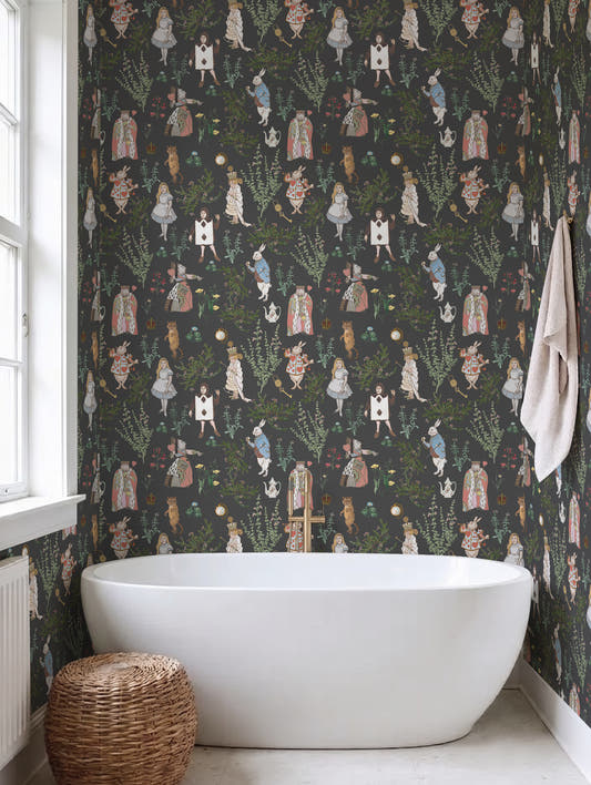 Papel Mural Alice Black