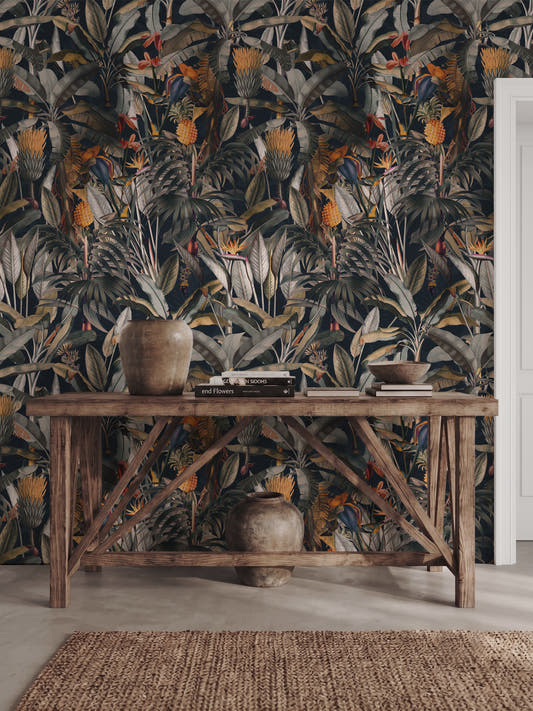Papel Mural Midnight Forest III