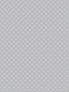 Papel mural Racimo Azul Liso, detalle del diseño: pequeño motivo blanco sobre gris azulado liso.