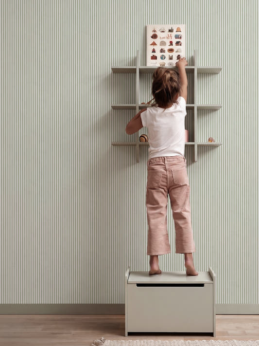 Papel Mural Ram Smoky Green