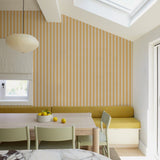 Papel Mural Tangier Mustard Stripe