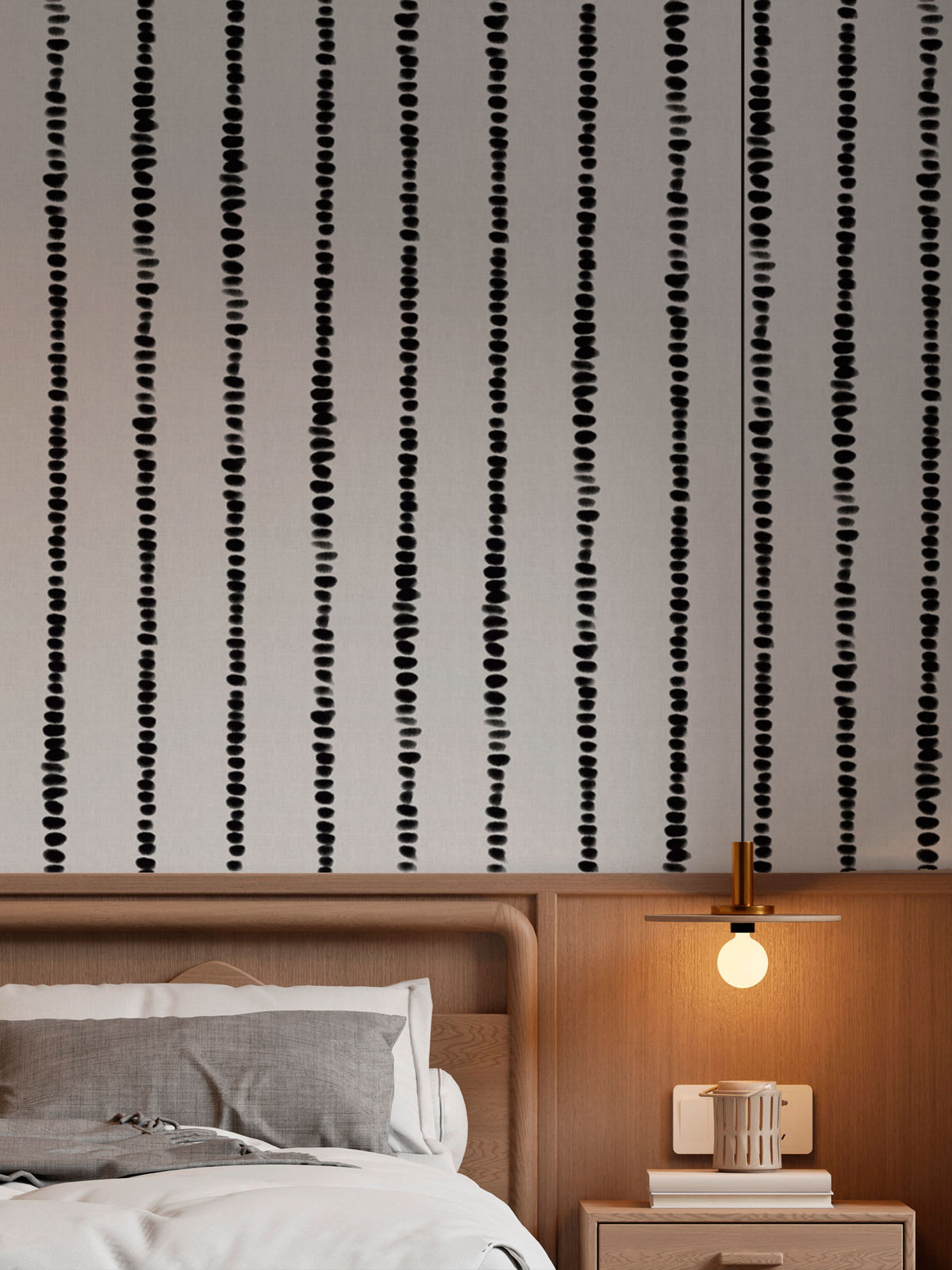 Papel Mural Pencil Black