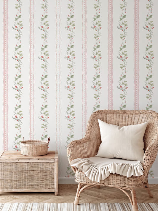 Papel Mural Raspberrys