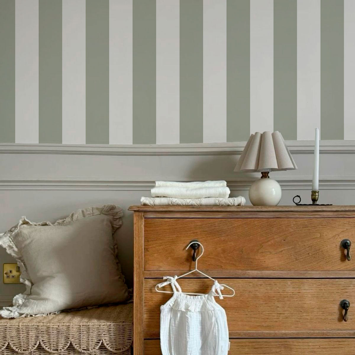 Papel Mural Sage Green