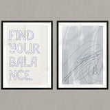 Set de Cuadros Find your Balance