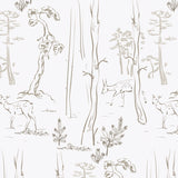 Mantel de Hule Sweet Deer and Forest