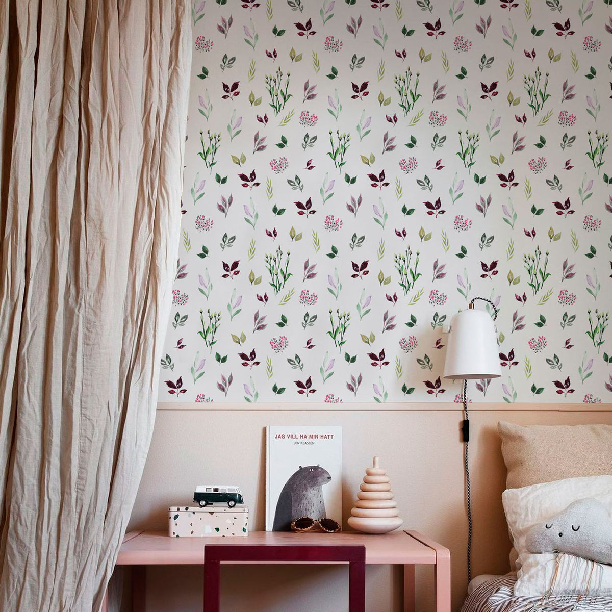 Papel Mural Tiny Leaves