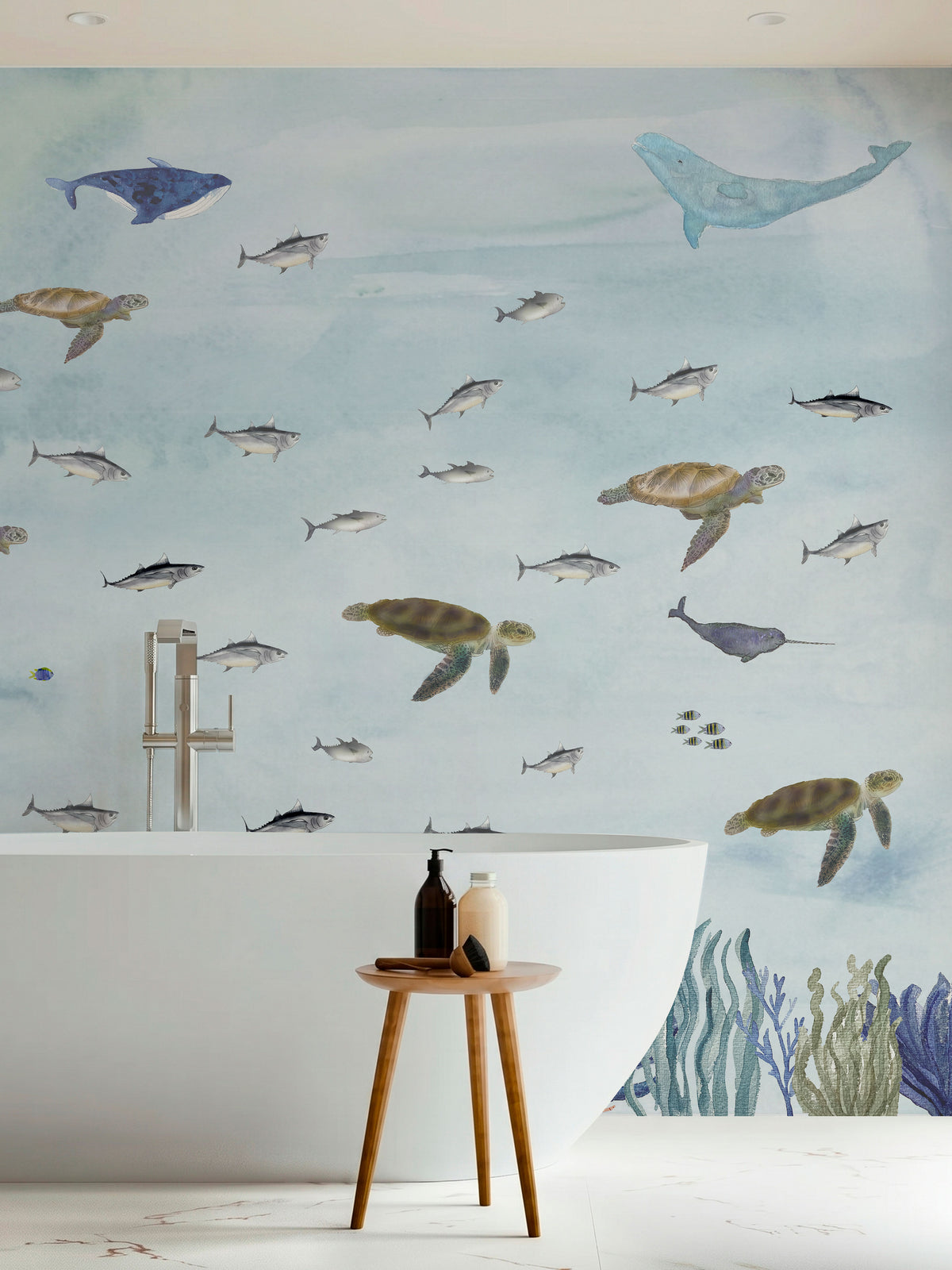 Papel Mural Tortugas