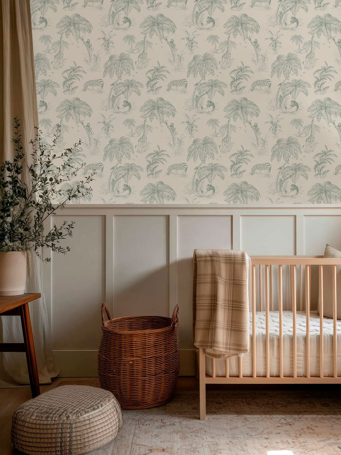 Papel Mural Troopiline Verde