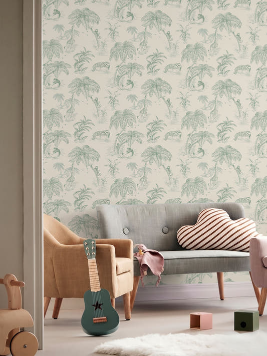 Papel Mural Troopiline Verde