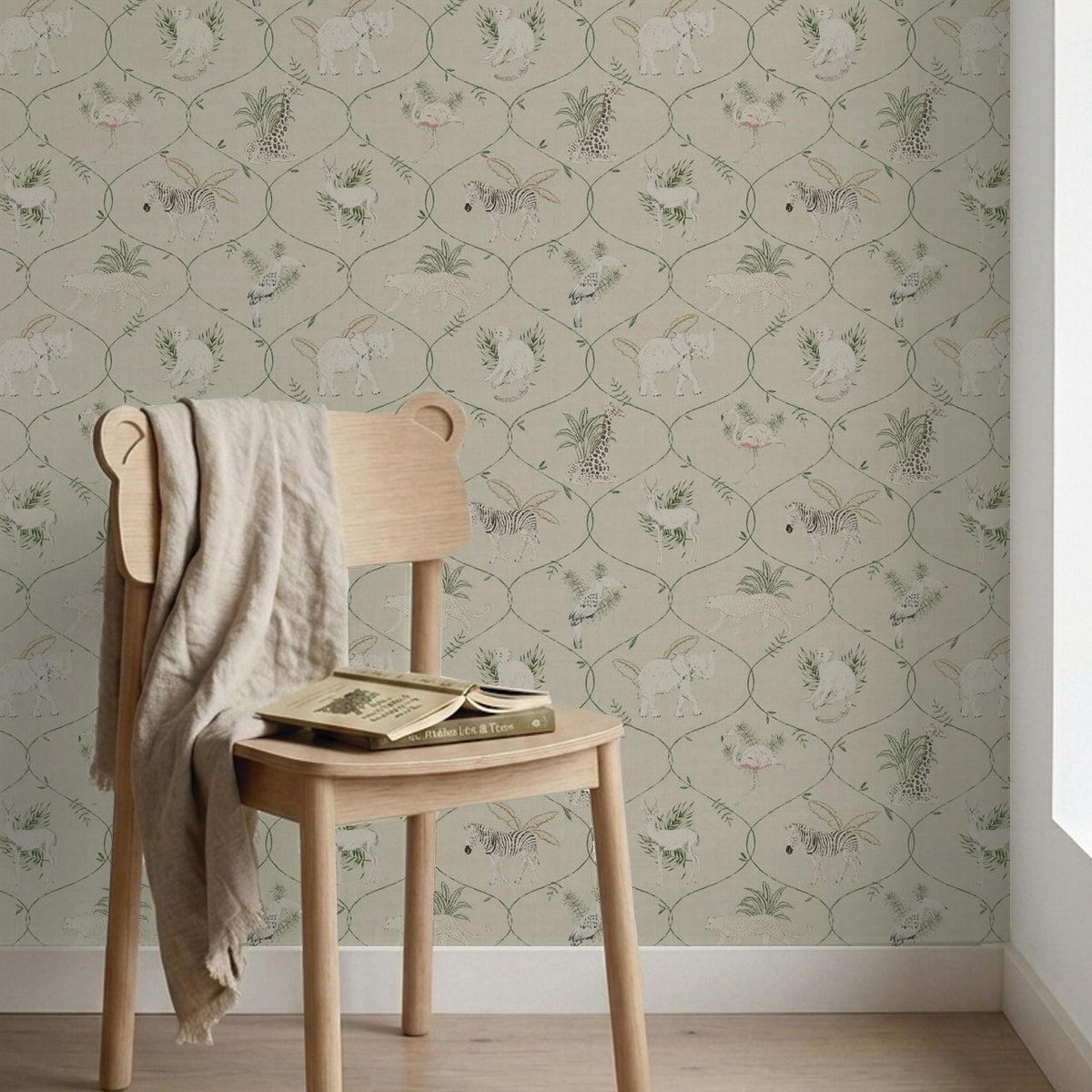Papel Mural Zoo