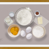 Cuadro Ingredientes de cocina