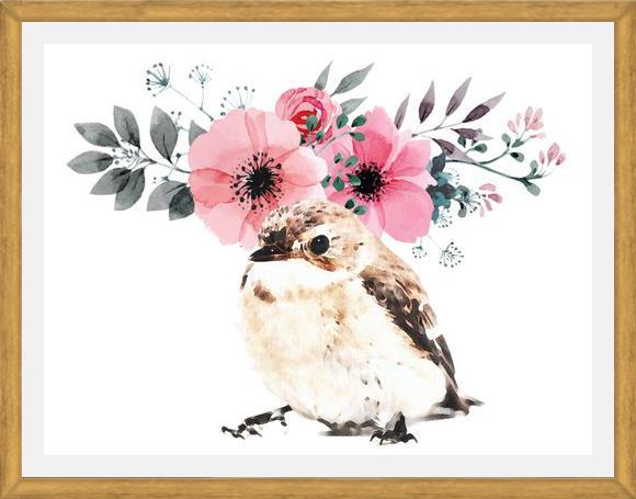 Cuadro Pajarito de primavera