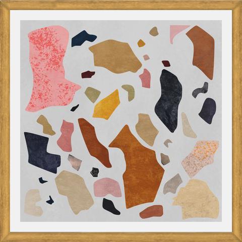Cuadro Terrazzo Collage
