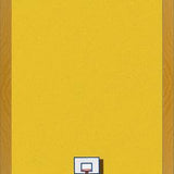 Cuadro Basquet amarillo