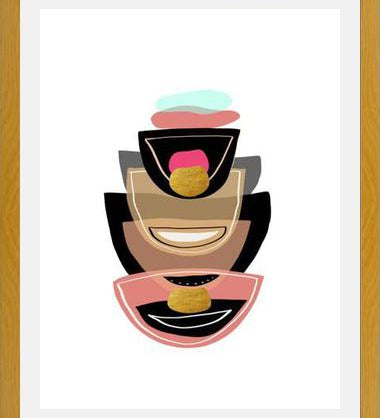 Cuadro Modern minimal forms 16