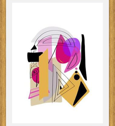 Cuadro Modern minimal forms 23