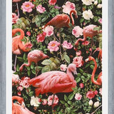 Cuadro Floral and Flamingo Pattern