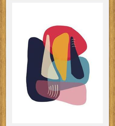 Cuadro Modern minimal forms 18