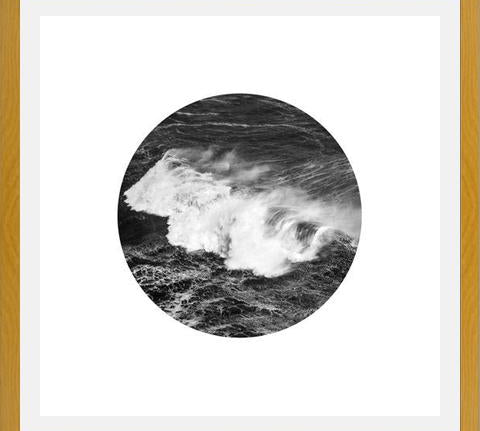 Cuadro B&W Waves