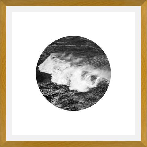 Cuadro B&W Waves