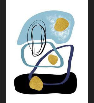 Cuadro Modern minimal forms 10